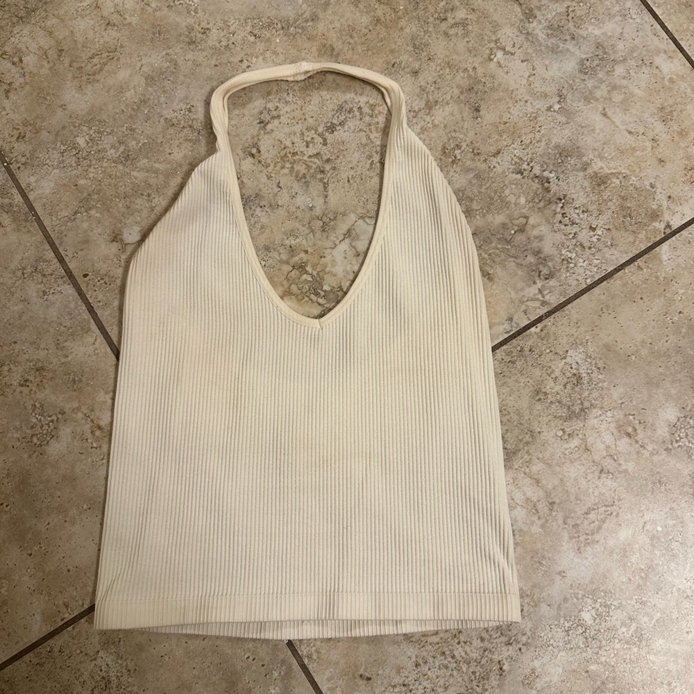 FP Movement by Free People Ribbed Halter Crop Top